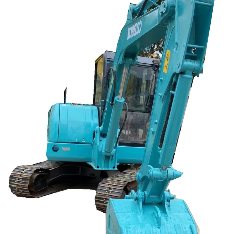 Excavadora mini Kobelco SK60 usada con bomba hidráulica Liyuan Horas de trabajo bajas 0-2000