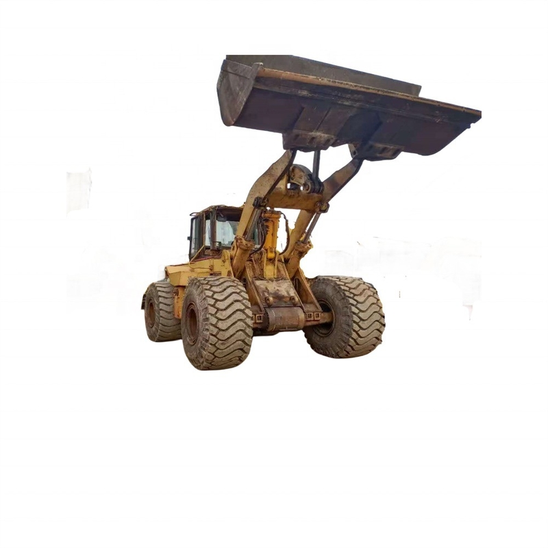 Cargador de segunda mano Caterpillar 966f para tiendas de alimentos Cargador de ruedas de segunda mano Cat 966f