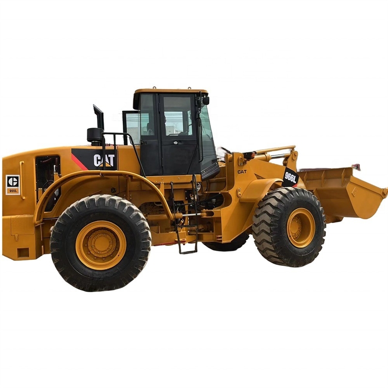 Cargador delantero Tractor original japonés Cat 966L Cargador de ruedas usado con y 165kw