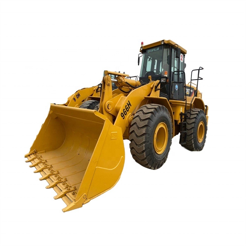 Motor Cat original usado en Japón Cargadores de ruedas delanteras Cat 966H para sus necesidades de construcción