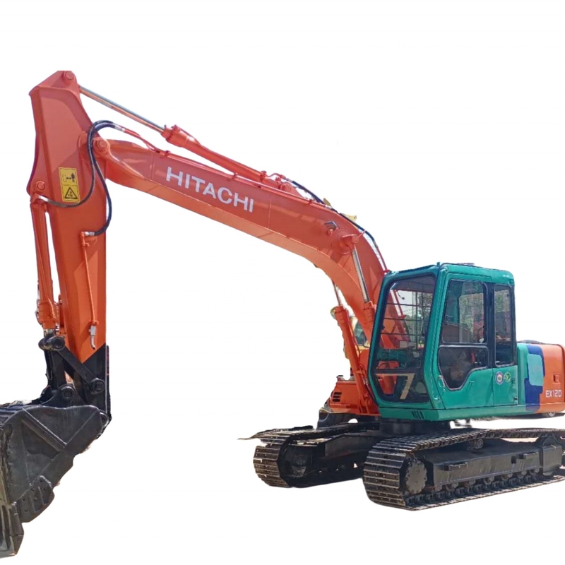 Excavadora de movimiento de tipo rastreador Hitachi EX120 con bomba hidráulica Liyuan Japón Original