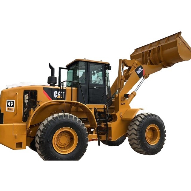 Color original Usado CAT Caterpillar 966L Cargador frontal Máquinas para movimiento de tierra