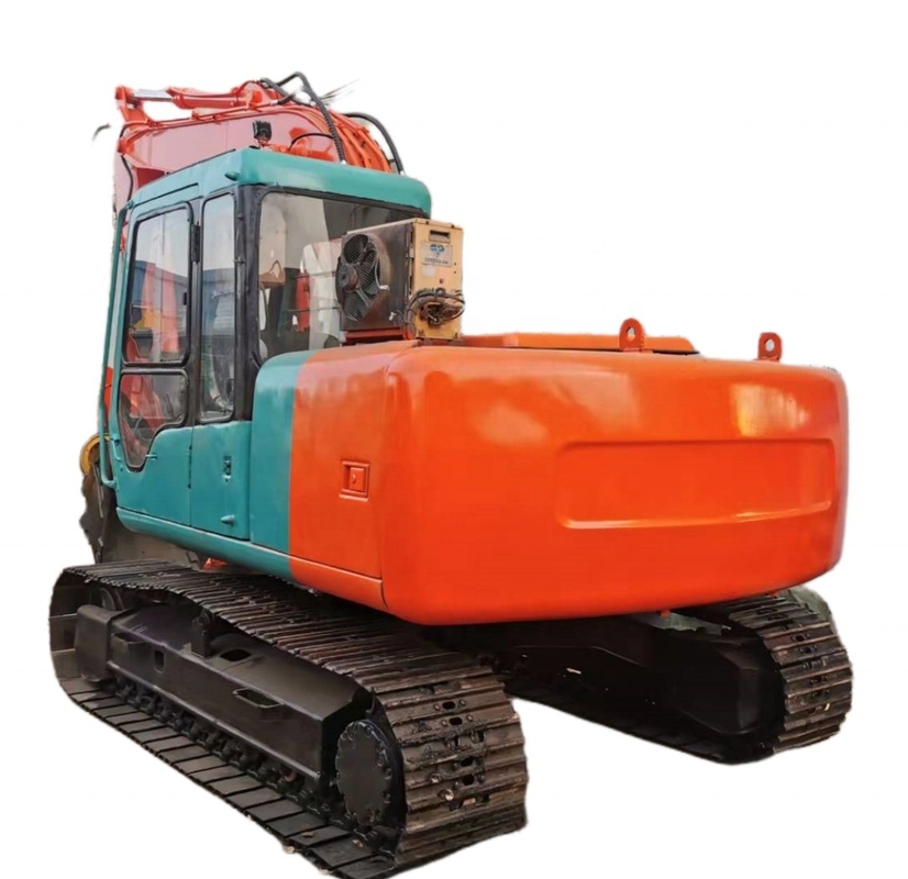 Excavadora usada Hitachi EX120-3 de 12 toneladas con motor EPA y pintura original en Japón