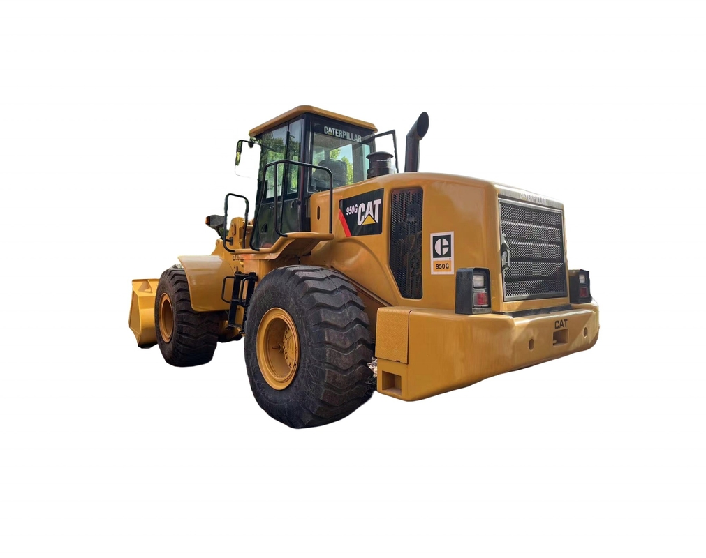 Cargador delantero usado Caterpillar 950G Cargador de ruedas para obras de construcción de Japón