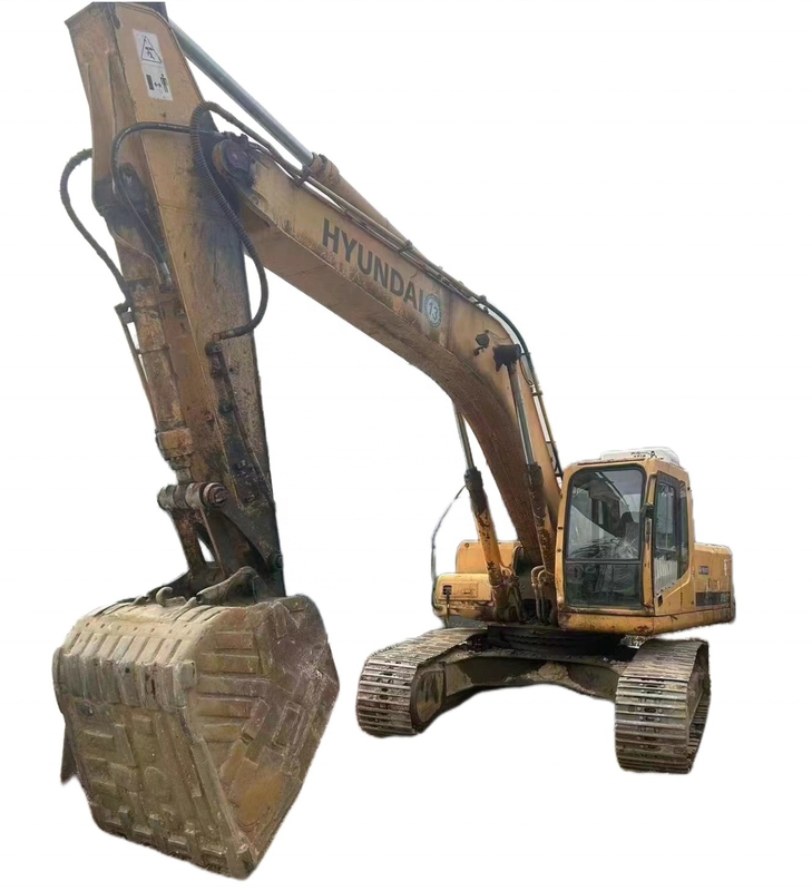 Hyundai 305 Excavadora hidráulica 30 TON pintura original motor EPA YUKEN bomba hidráulica