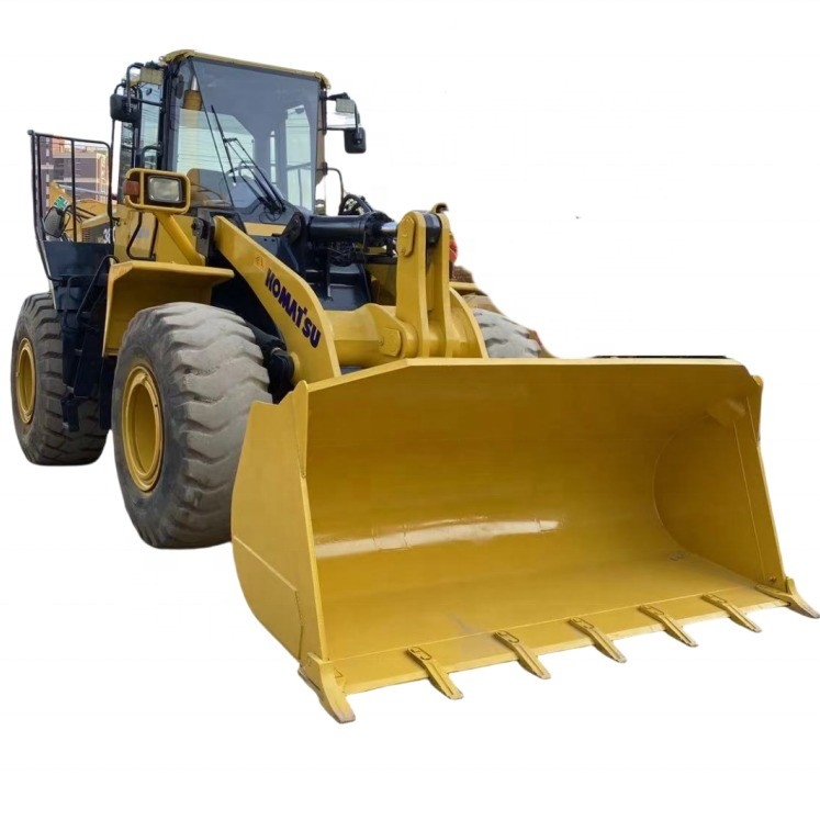 Pintura original Komatsu WA330 30ton Cargador de ruedas usadas con motor original y Japón