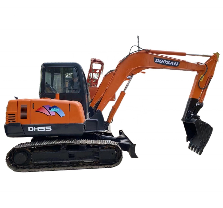 Excavadora Caterpillar usada DH55 DH60 Excavadora de pintura original con motor EPA