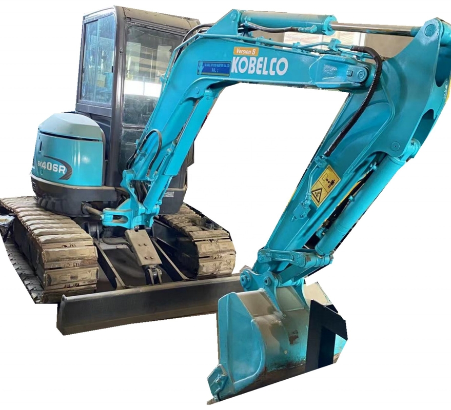 Excavadora mini Kobelco SK40SR de segunda mano con y movimiento de tipo Crawler de Japón