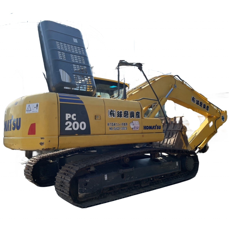 Hacer Komatsu Usado Excavadora Japón Original pc200 Excavadora para tiendas de materiales de construcción