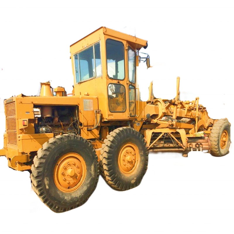 Máquina usada Japón pintura original Komatsu GD505A clasificador de 20 toneladas en Japón con motor CAT