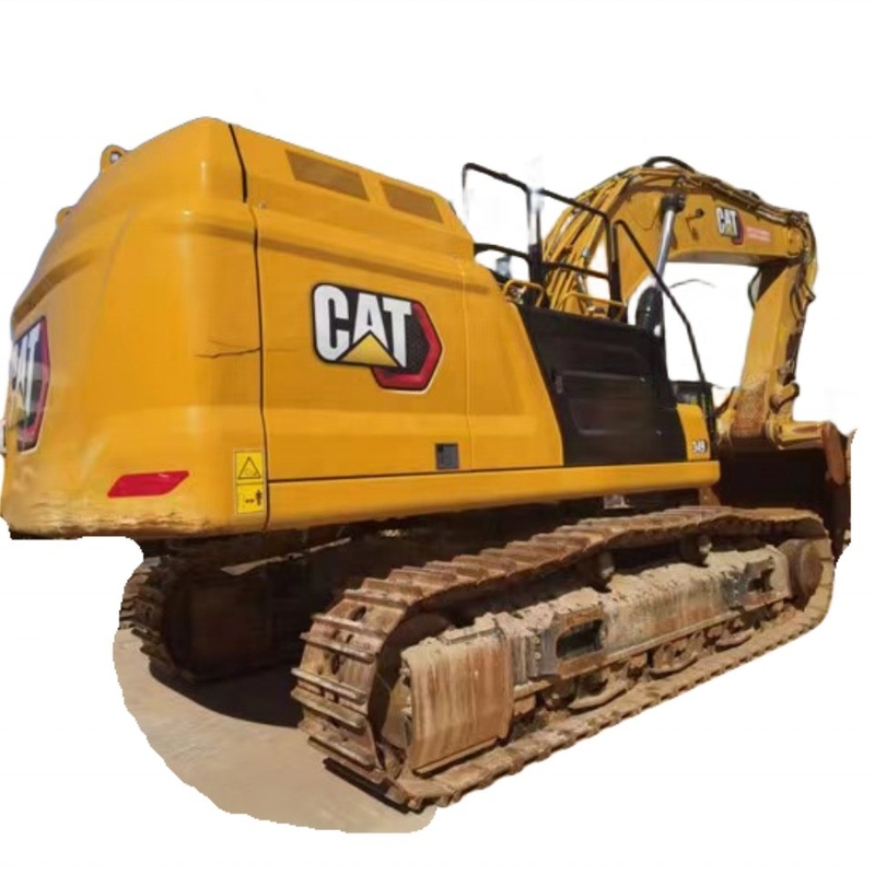 Excavadora de tipo móvil de rastreo japonés original Caterpillar de 49 toneladas Excavadora de excavación 349