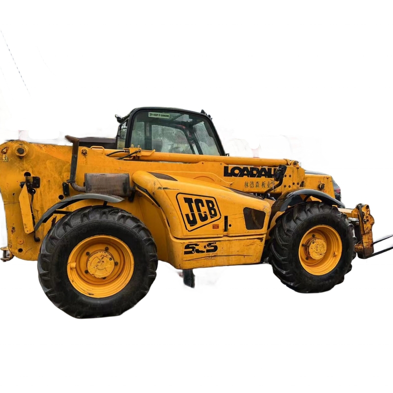 JCB 505 de segunda mano carretilla elevadora usada con tipo de rueda móvil y otra capacidad de cubo