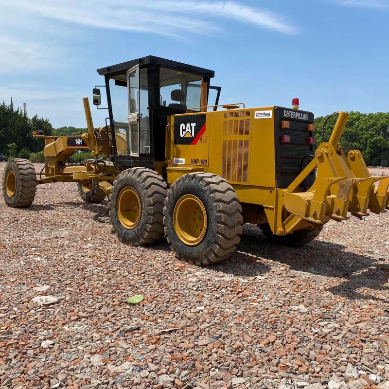 CAT140H Calificador de motores de pintura original japonés EPA usado con bomba CAT y sistema hidráulico