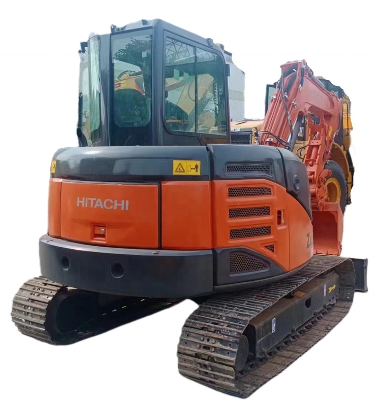 6500 KG Hitachi zx75us Excavadora mini excavadora japonesa de segunda mano con motor EPA