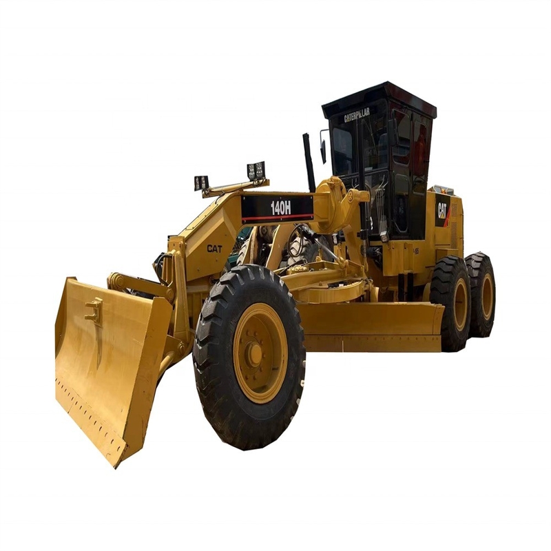Japón Original Caterpillar 140H motor clasificador usado para la construcción de horas de trabajo bajas