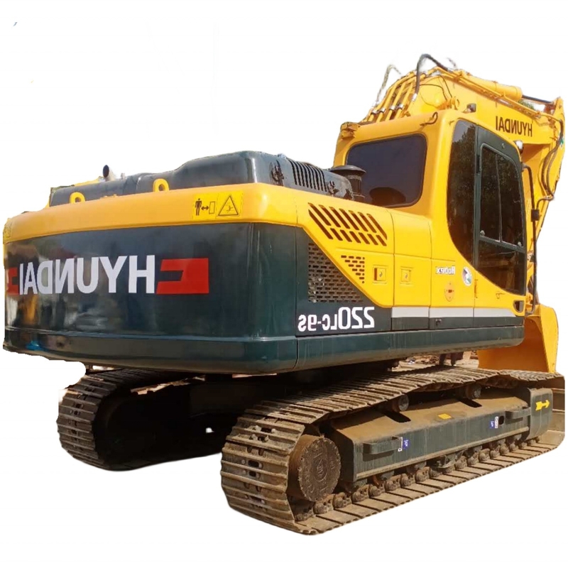 Excavadora usada Hyundai 220LC-9S Excavadora de 20 toneladas con capacidad de cubo de 0.3m3 en Corea