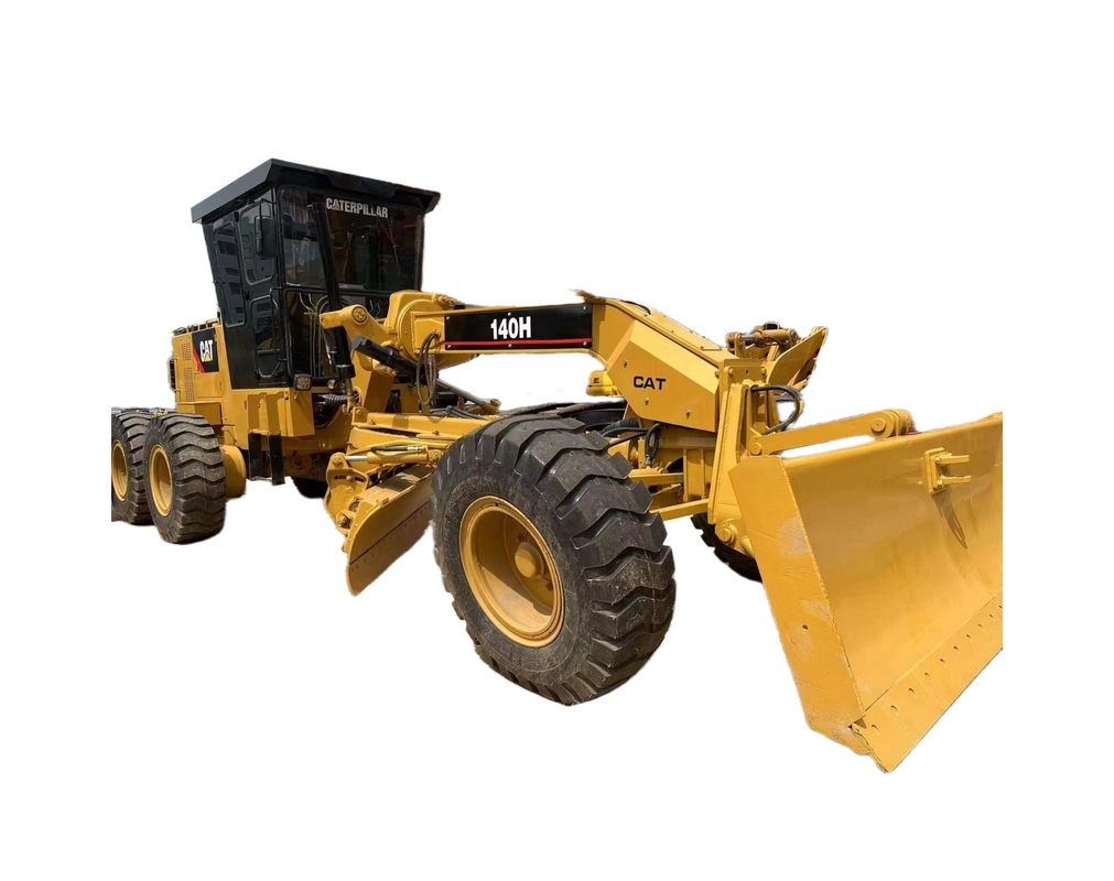 Calificador amarillo CAT 140H con 30KN fuerza excitante original de Japón máquina de construcción