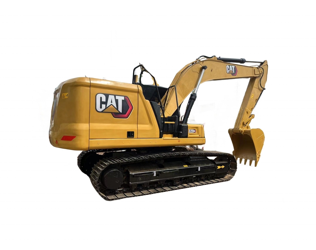 CAT 320GC Excavadora usada en buen estado con bomba hidráulica Liyuan y cubo de 0.3m3
