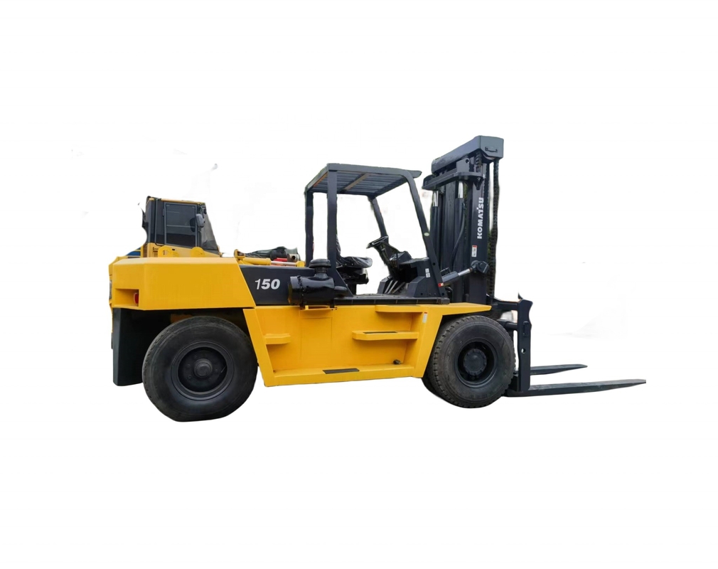 Japón Original Komatsu FD 150 carretilla elevadora de 15 toneladas en buen estado con 1200 mm de longitud de tenedor
