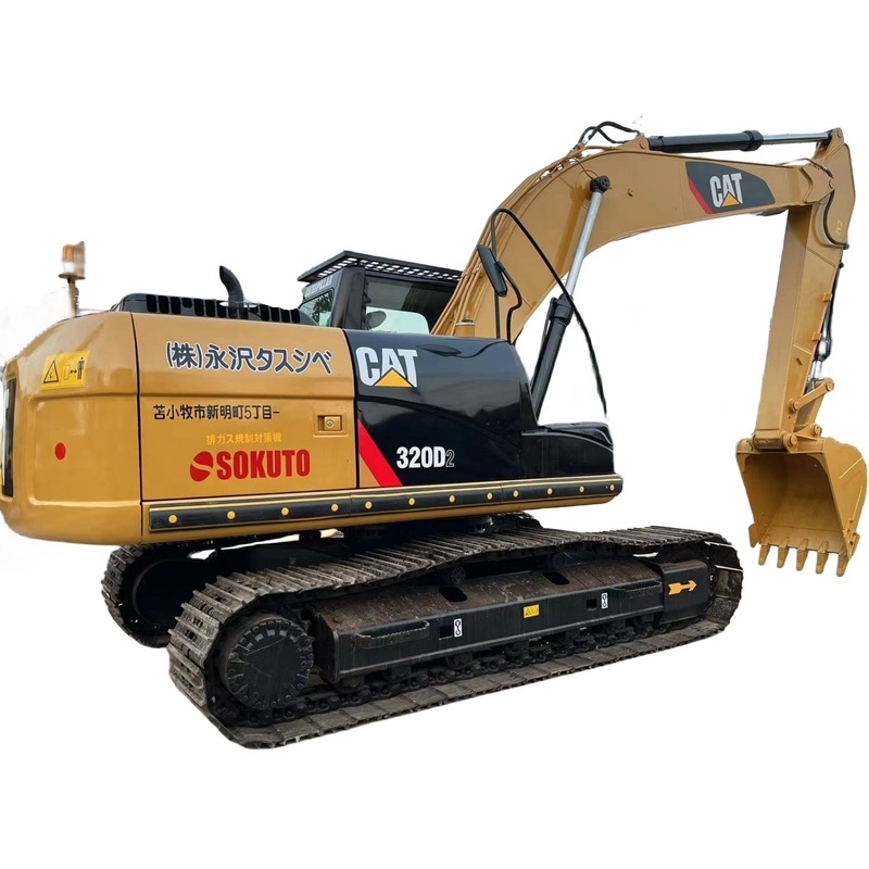 20 toneladas de peso de operación Japón Diesel Digger 320D2 con motor original en el mejor de los casos