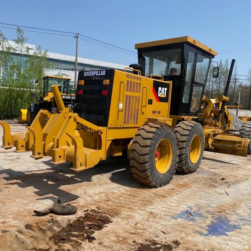 Buen rendimiento de segunda mano 140K Motor Grader Cat140 Grado usado para la construcción