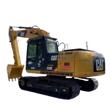 20000 kg de pintura original usada máquina excavadora de diésel excavadora de rastreo Caterpillar 320D