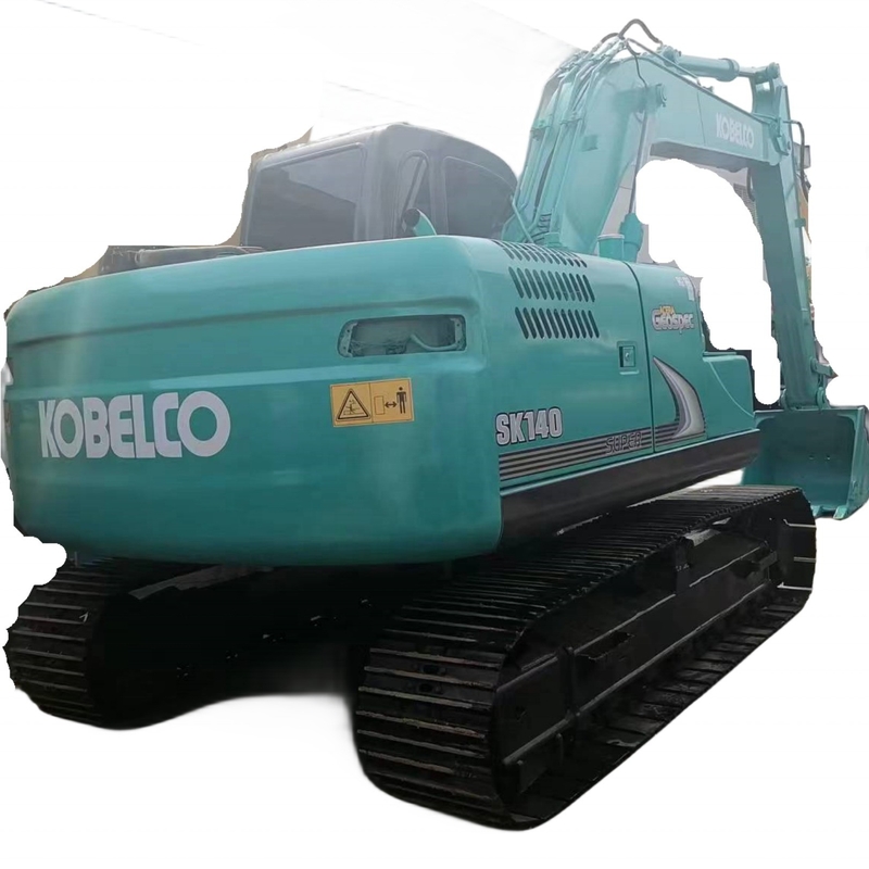 Excavadora usada Kobelco SK140 con pintura original y capacidad de cubo de 0,1m3 de Japón
