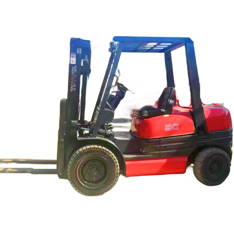 Carga de elevación máxima 3TON Diesel Japón Original Toyota FD30 carretilla elevadora de paletas