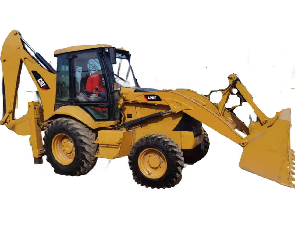 CAT 420F Excavadora Japón Cargador original 420 retroexcavadora usada con 0-2000 horas de trabajo
