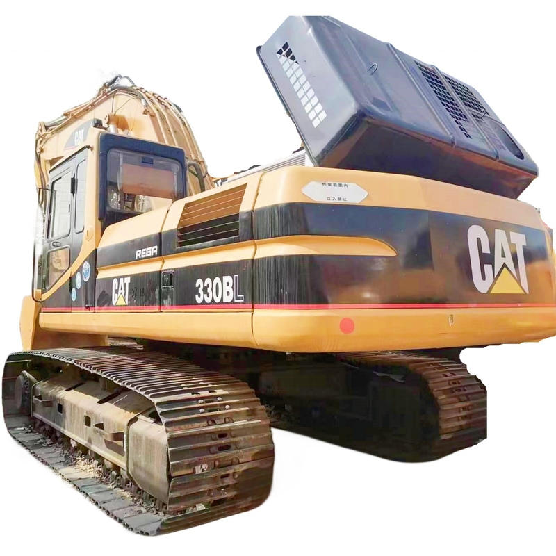 Excavadora Caterpillar 330BL de 30 toneladas con capacidad de 0.2m3 y pintura original