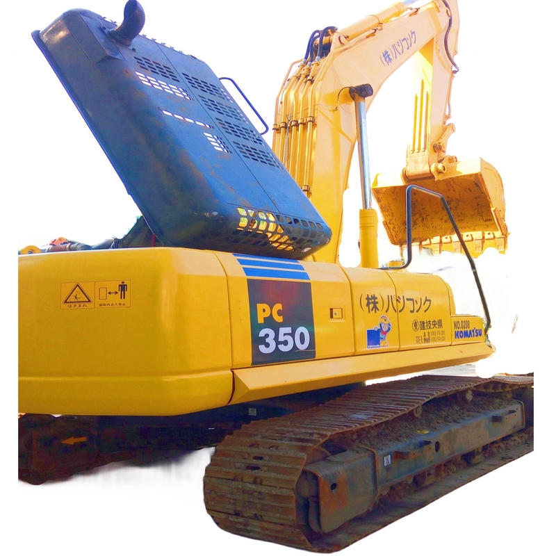Comatsu PC350 Excavadora de segunda mano Japón pintura original de 35 toneladas Komatsu Excavadora de rastreo