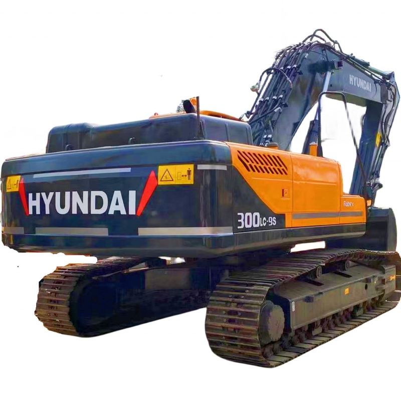 Corea Usado Excavadora Hyundai 300LC-9S pintura original totalmente hidráulico sistema de excavadora de rastreo