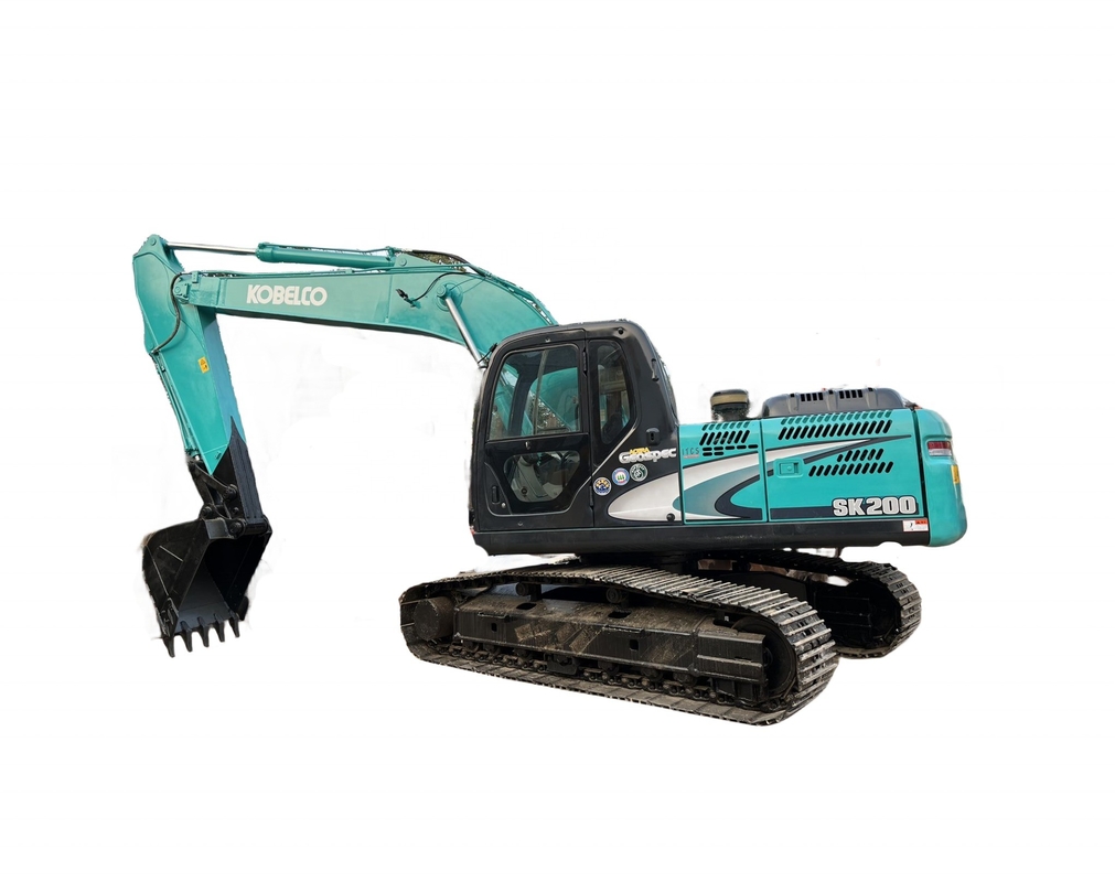 Excavadora usada Kobelco SK210LC con bomba hidráulica Liyuan y pintura original en Japón