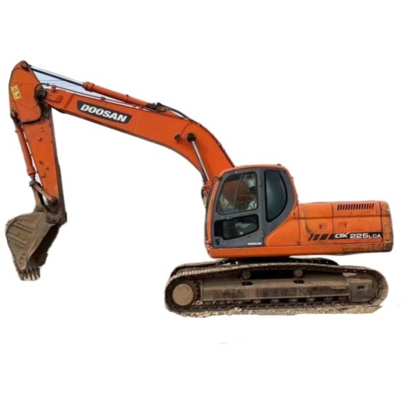 Buen estado 2019 Doosan DX225LCA excavadora de 22 toneladas Corea del Sur hecho color original