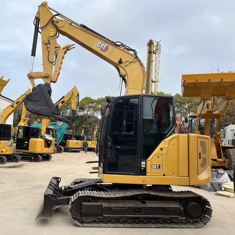 37kW Excavadora usada tonelada original 99% Caterpillar Japón Buen estado Bajas horas de trabajo