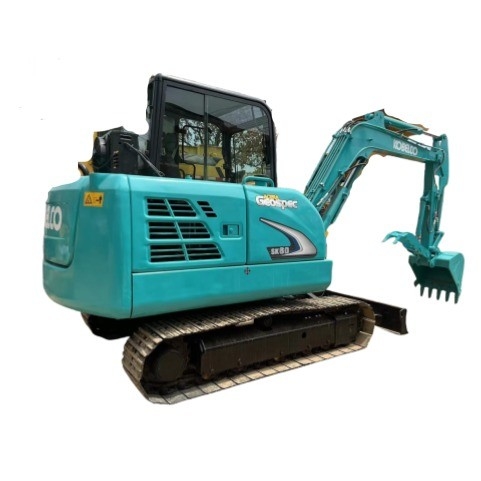 Excavadora mini KOBELCO SK60 de baja duración y cilindro hidráulico Parker