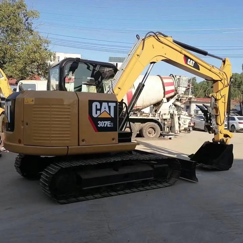 Pintura original CATERPILLAR 307E2 Usado excavador diesel de 7 toneladas cilindro hidráulico Liyuan