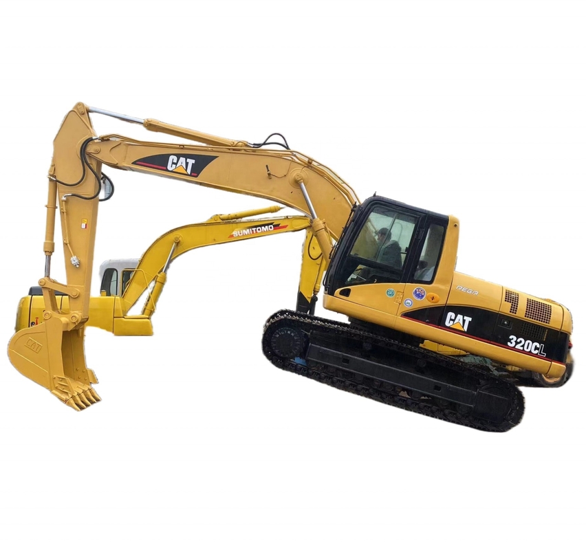 Motor de la EPA de Japón usado CAT320CL Excavadora hidráulica Caterpillar 320C CAT320C Pintura original