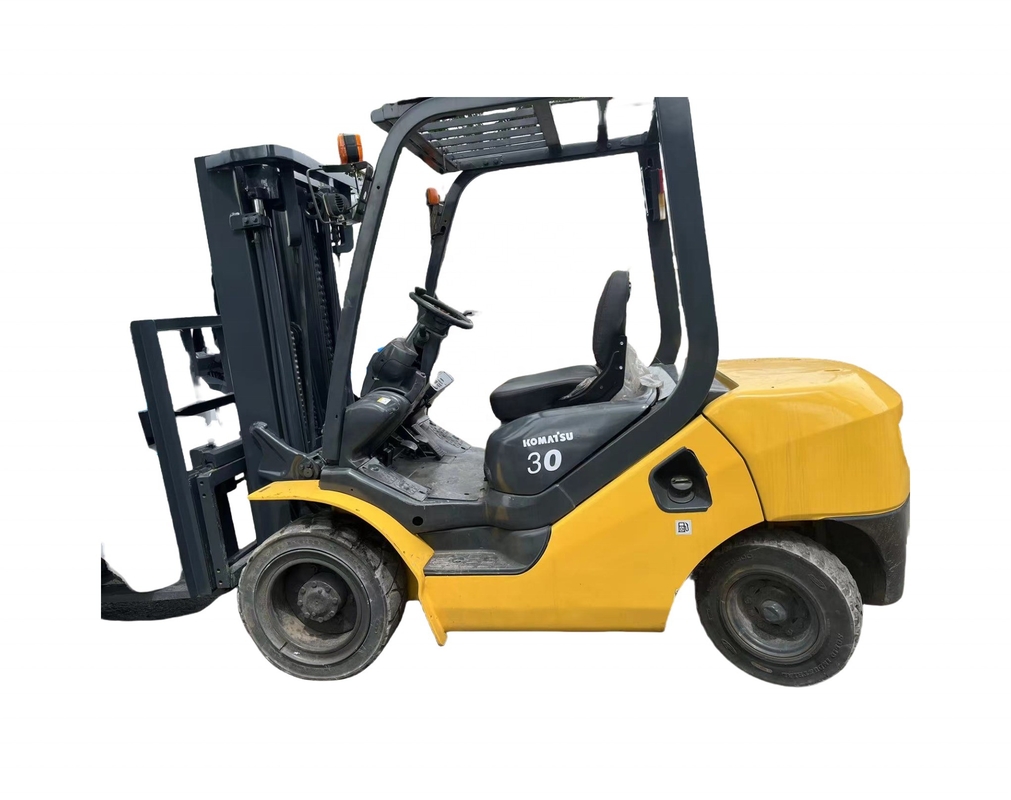 La mejor carretilla elevadora diésel para granjas Komatsu 30 Equipo de transporte en buen estado
