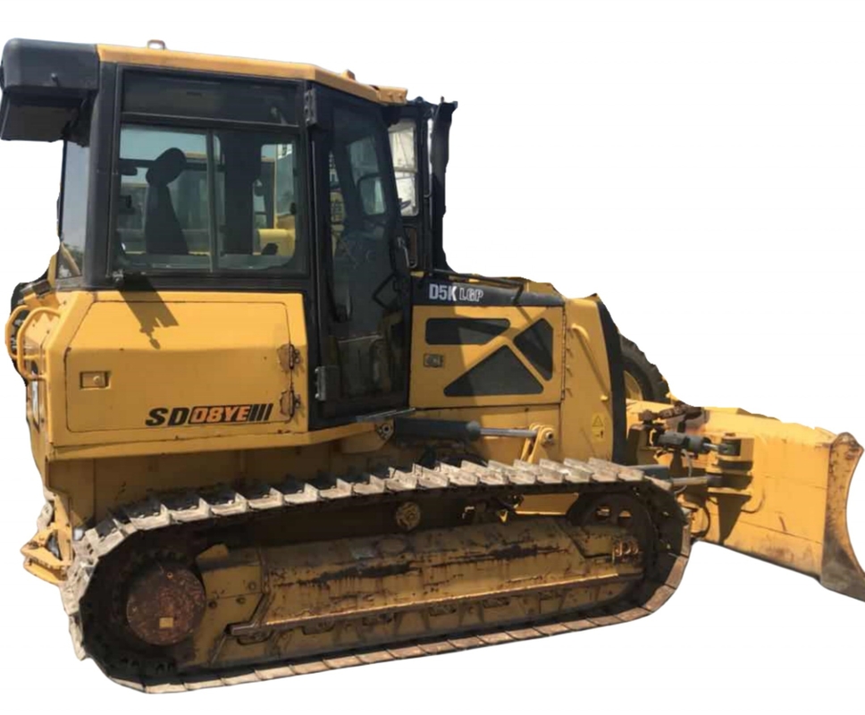 Bulldozer CAT D5K original y de rendimiento asequible para trabajos de construcción