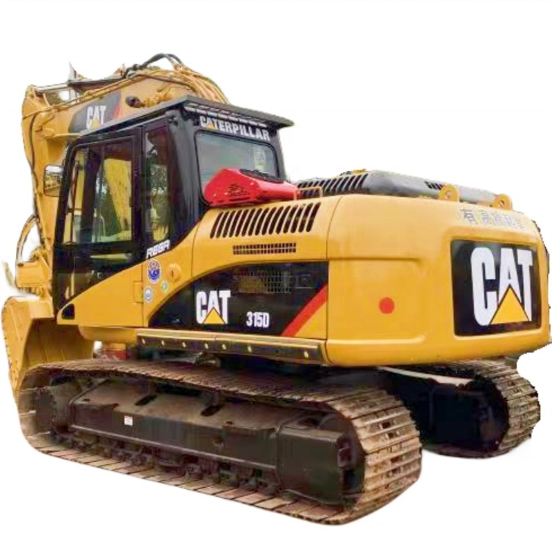 Estabilidad hidráulica de 15 toneladas Excavadora japonesa original CAT 315d de segunda mano con ventajas