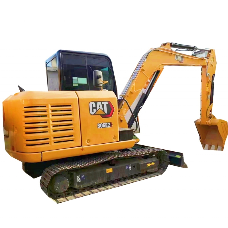 2022 Año CAT 306E2 Excavadora 6000kg Peso operativo Máquina de movimiento de tierra en buen estado