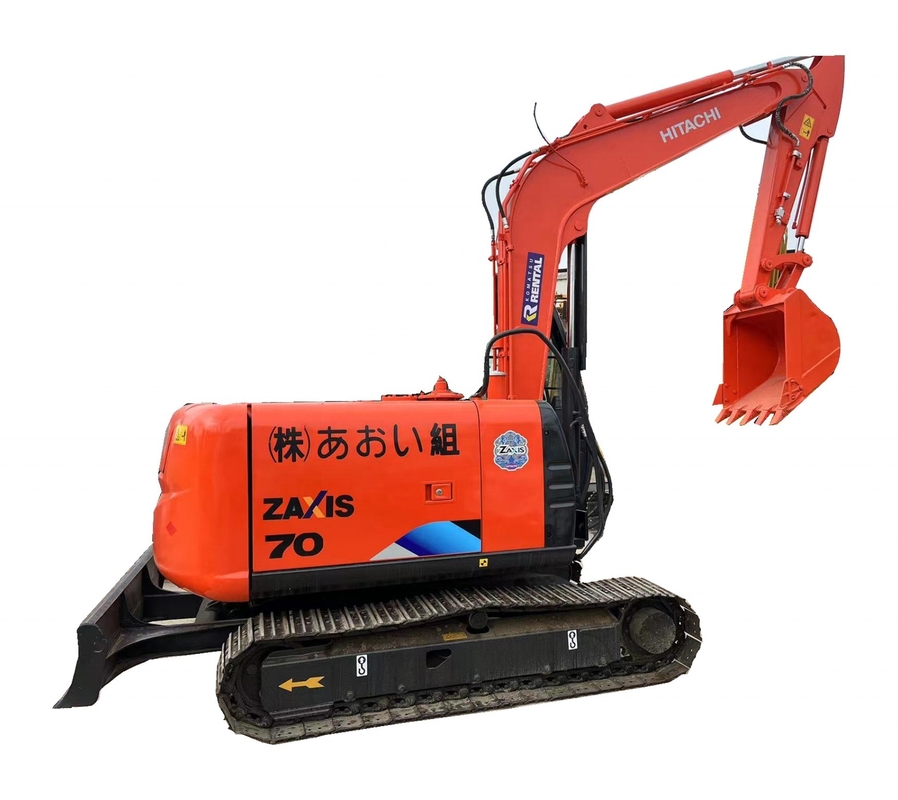 Horas bajas Hitachi ZX70 Excavadora de rastreo hidráulico y duradero para sus necesidades de construcción