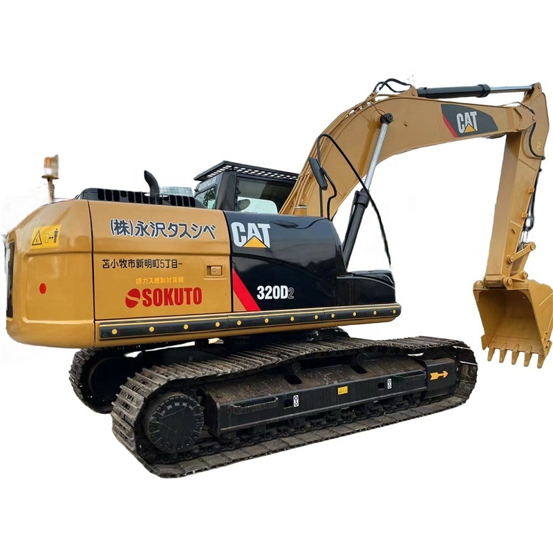 En buen estado Caterpillar 320D2 Excavadora Motor CAT original con horas de trabajo bajas