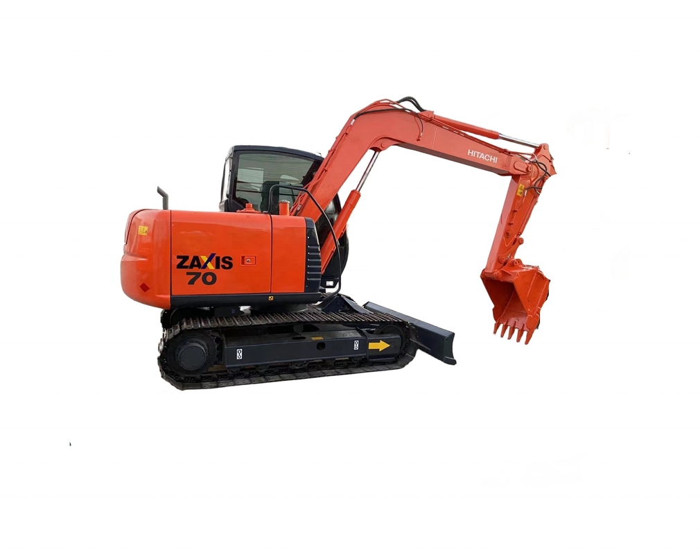 Excavadora usada Hitachi ZX70 con bajas horas de trabajo y buen rendimiento
