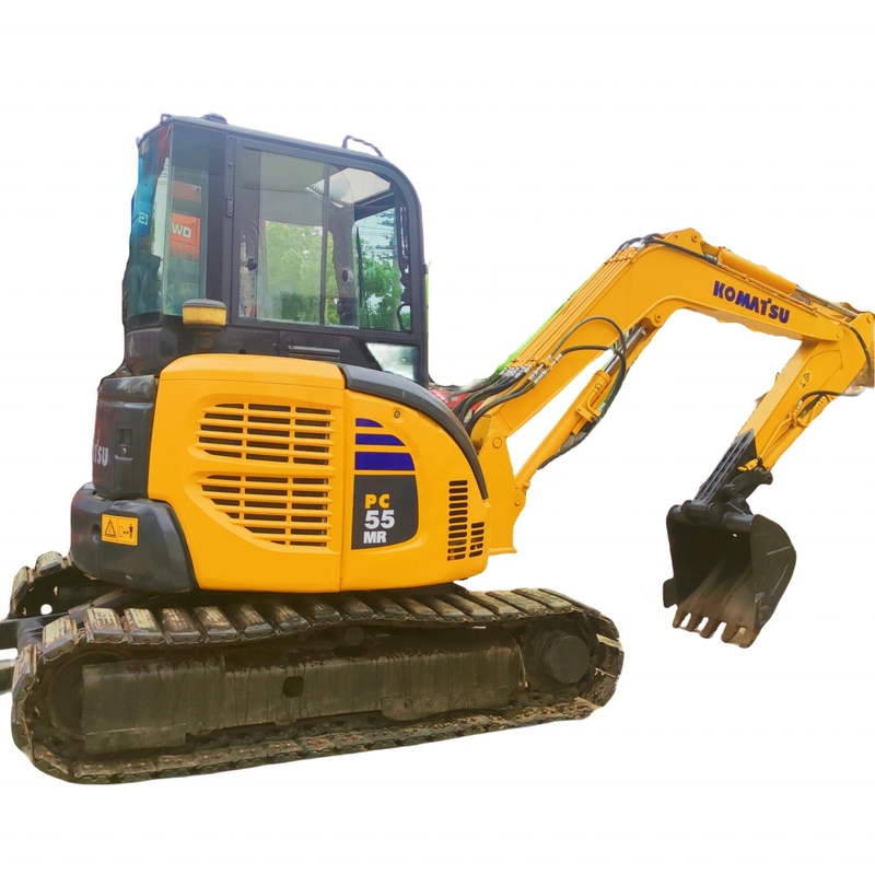 Mejor excavadora de 5 toneladas Komatsu PC55 con 0-2000 horas de trabajo y bomba hidráulica