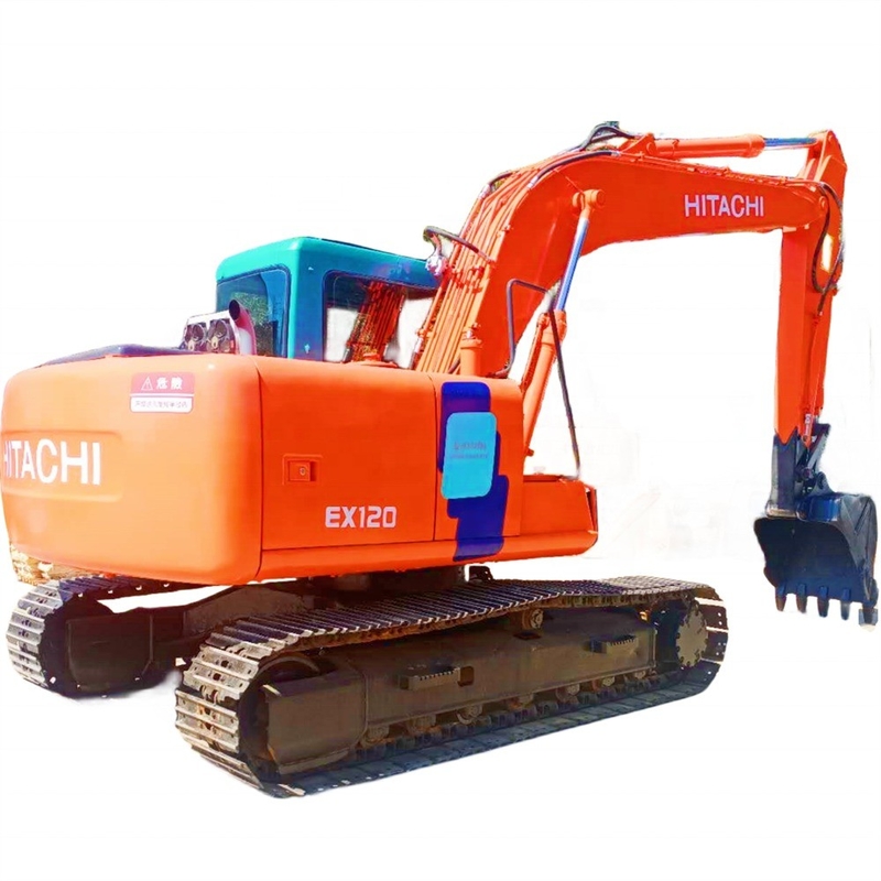 Excavadora usada Hitachi ZX120-3 con 0-2000 horas de trabajo y características multifuncionales