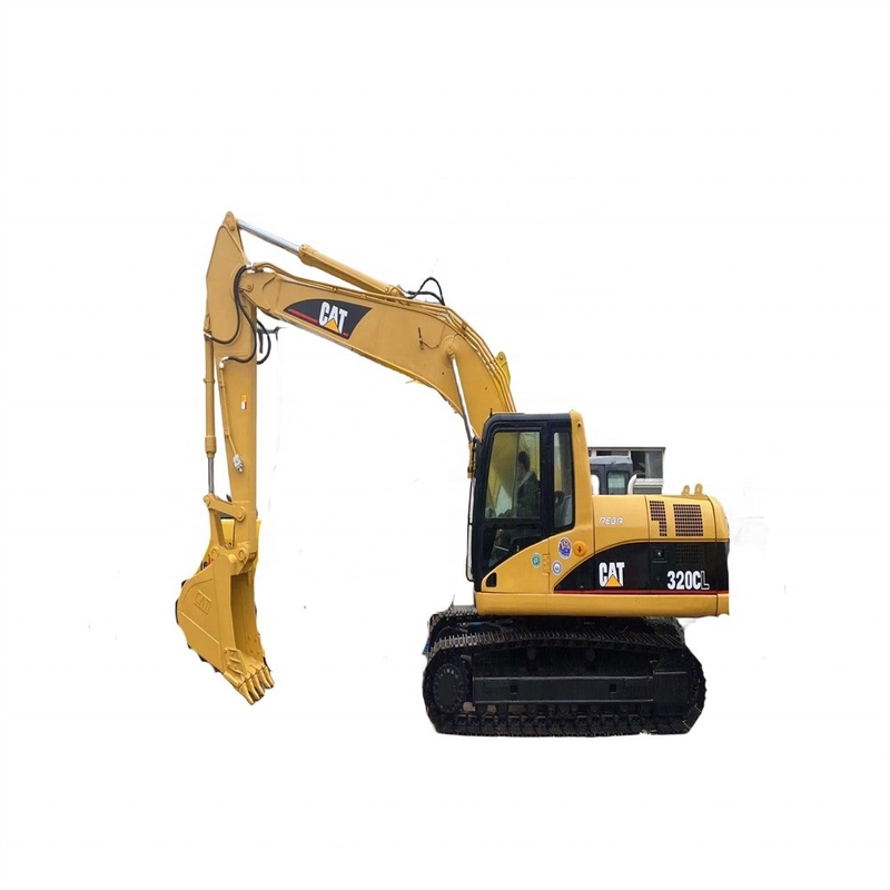 Alta eficiencia de trabajo de segunda mano original de Japón Caterpillar Excavator CAT 320CL en 2022