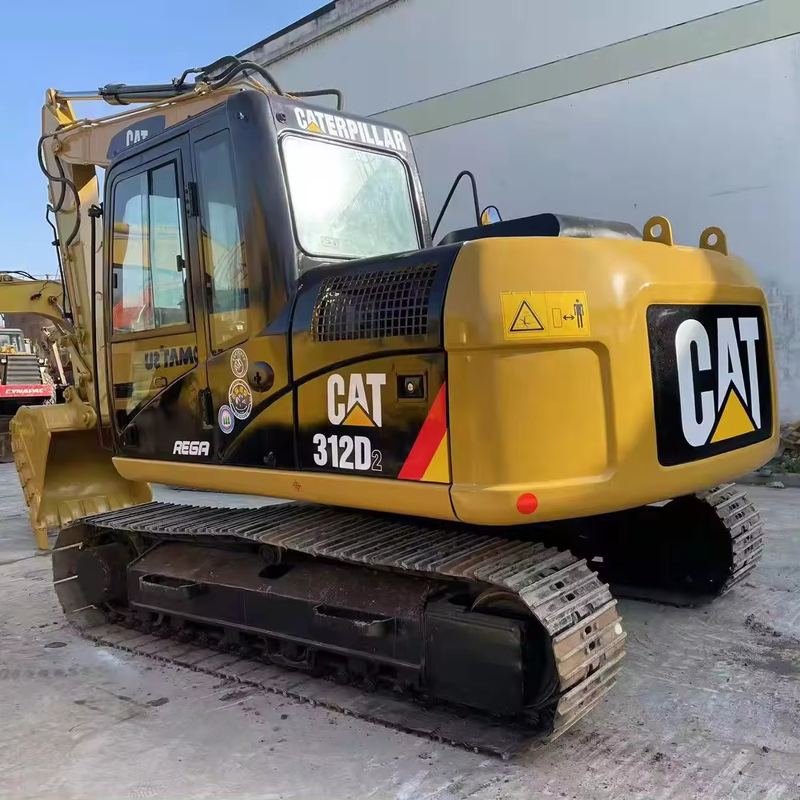 Japón Usado CAT 312D2 Excavadora de rastreo con capacidad de cubo de 1.1m3 y motor original