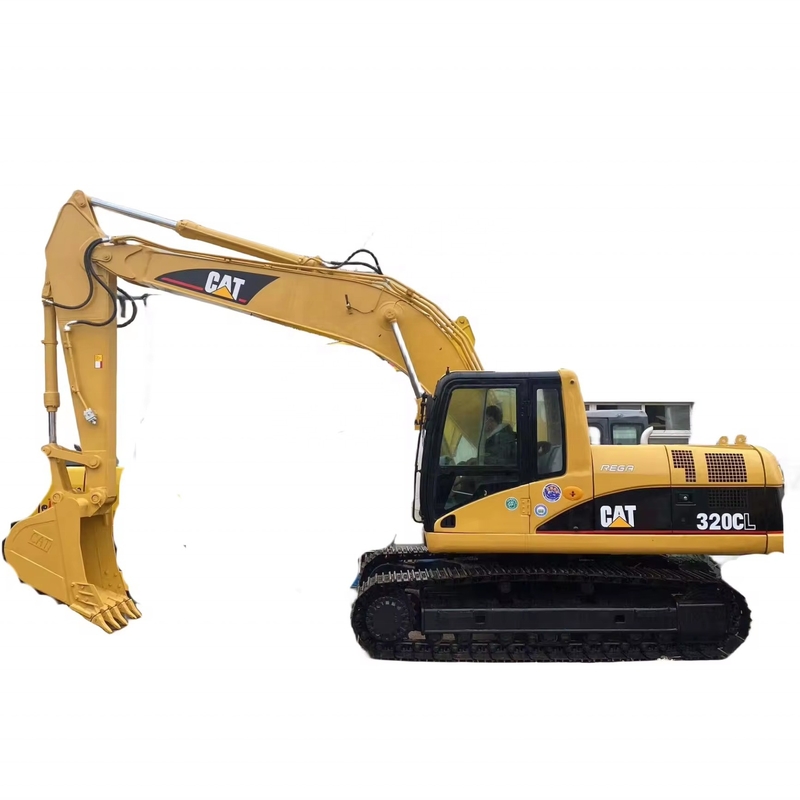 90% cilindro hidráulico HYUNDAI Excavadora usada CAT320CL Excavadora de 30 toneladas